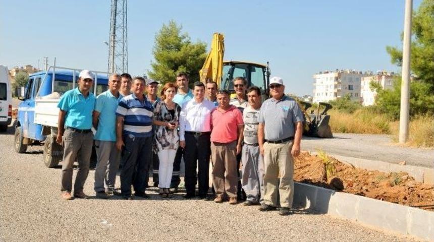 Başkan Tütüncü Personelini Ziyaret Ediyor