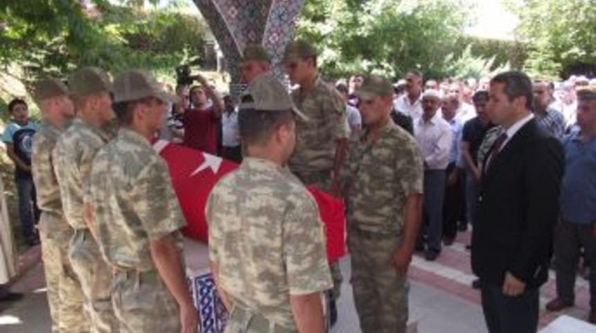 Kazada &Ouml;len Asker Son Yolculuğuna Uğurlandı