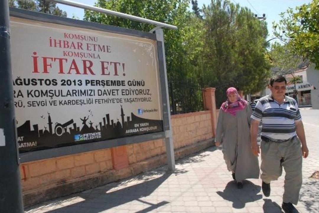 Fethiye&rsquo;de Billboardlı Kampanya