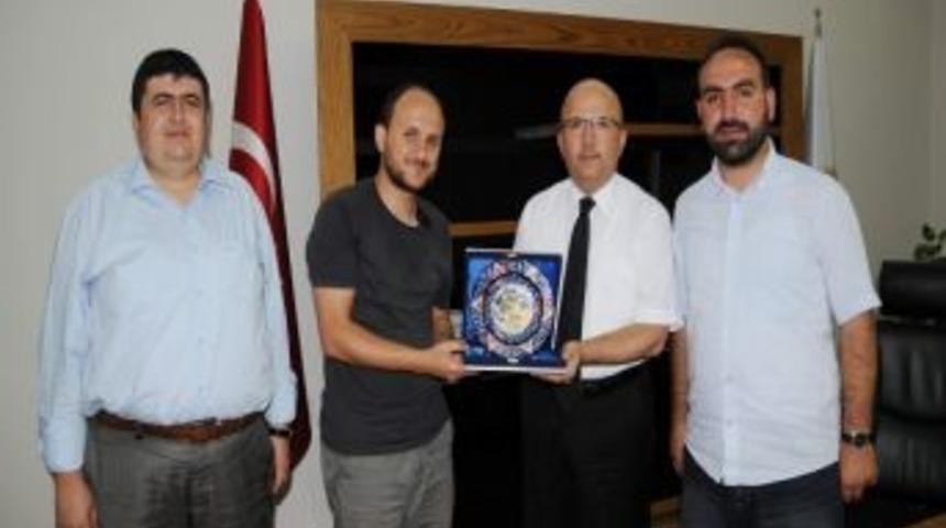 İhh Yardım Vakfı Y&ouml;neticileri'nden Başkan &Ccedil;oban&rsquo;a Ziyaret