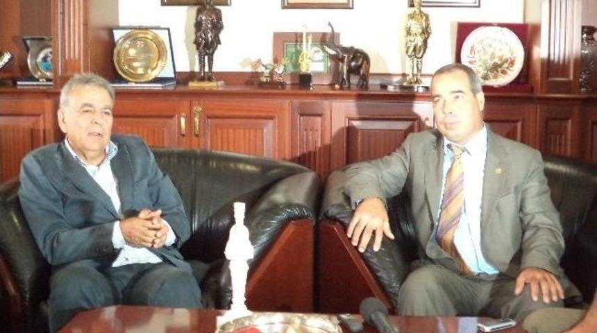 Ziraat&ccedil;i Oda Başkanlarından Vali Toprak'a Ziyaret