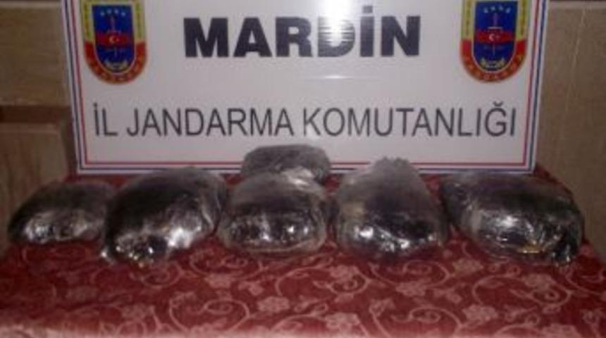 Mardin’de 10 Kilogram Esrar Ele Geçirildi