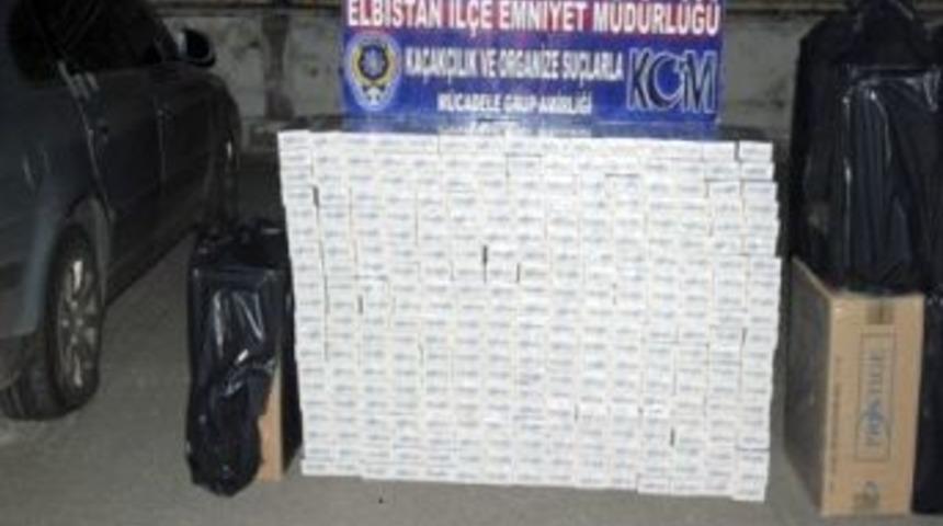 Elbistan’da 22 Bin Paket Kaçak Sigara Ele Geçirildi