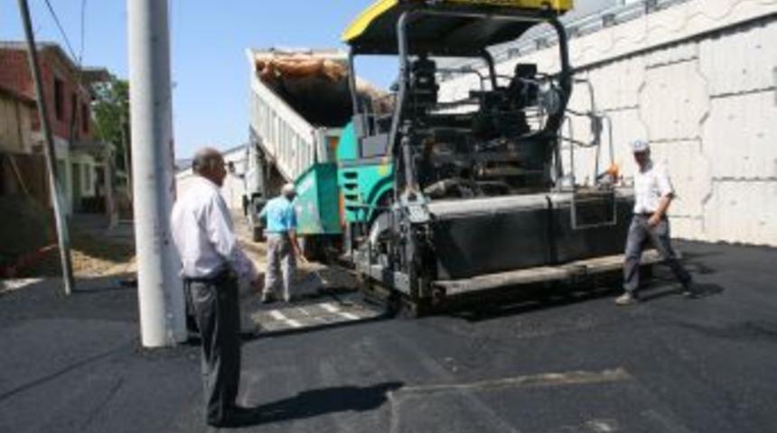 Akpınar&rsquo;a asfalt