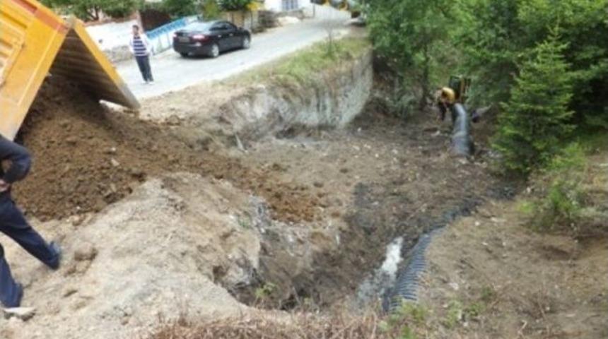 K&uuml;re&rsquo;de Dere Islah &Ccedil;alışmaları Tam Gaz Devam Ediyor