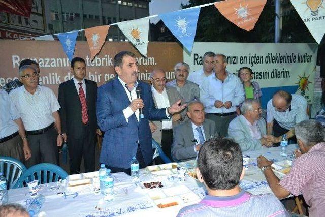 Ak Parti Terme İftar Programı