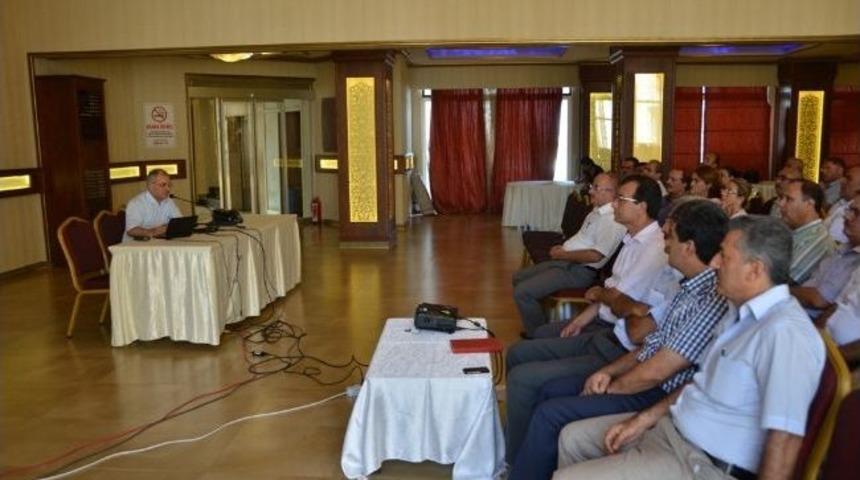 Mersin'de Eğitim &Ouml;ğretim Yılına Hazırlık Toplantısı