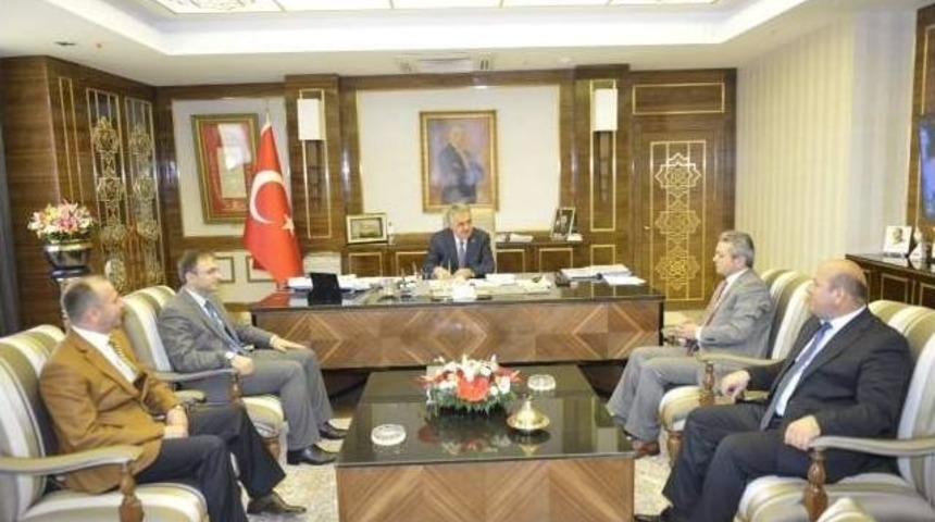 Hatso Heyeti Bakan Yazıcı İle G&ouml;r&uuml;şt&uuml;