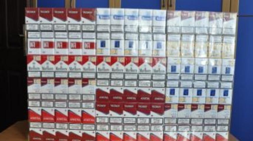 Bafra&rsquo;da G&uuml;mr&uuml;k Ka&ccedil;ağı Sigara Yakalandı