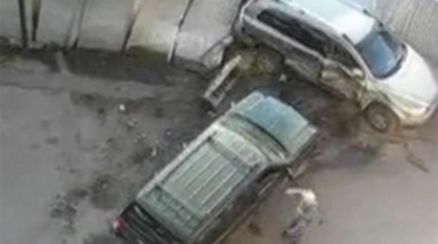 Eşinden hıncını b&ouml;yle &ccedil;ıkardı