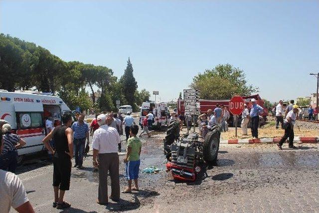 Aydın’da Trafik Kazası Kara Yolu Savaş Alanına Döndü