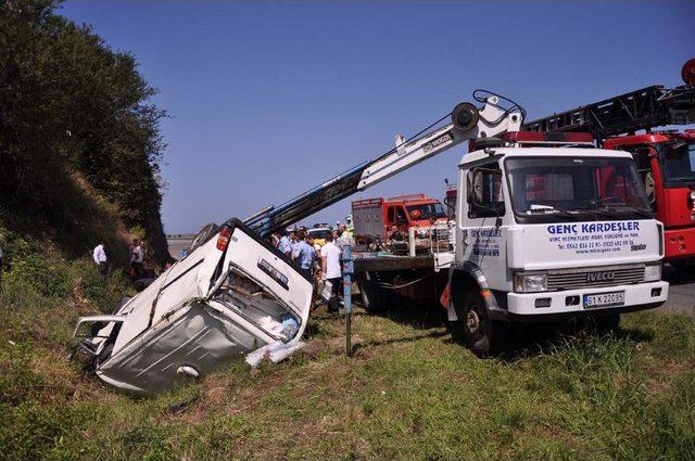 Trabzon'da Trafik Kazası: 1 Ölü