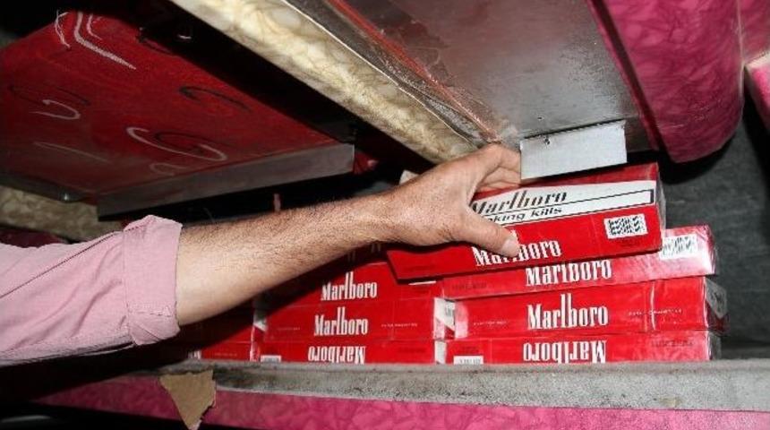 Muradiye&rsquo;de Ka&ccedil;ak Sigara Operasyonu