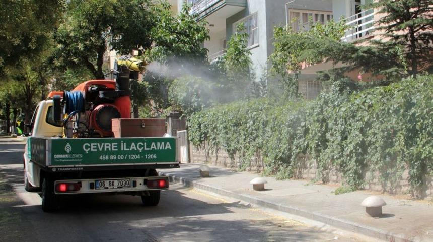 &Ccedil;ankaya Il&ccedil;esi 7 Ayda &Uuml;&ccedil; Kez Ila&ccedil;landı