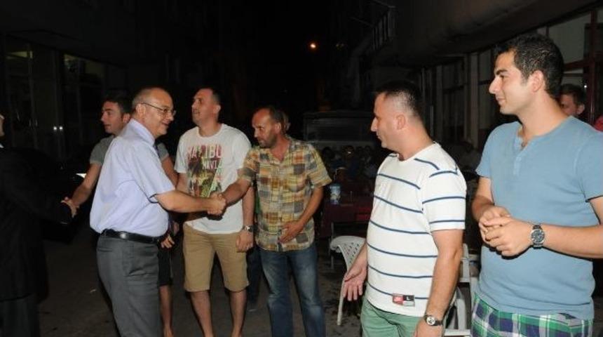 Başkan Erg&uuml;n&rsquo;&uuml; Omuzlarda Taşıdılar