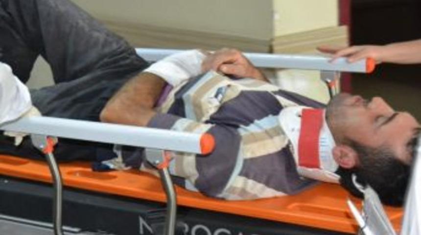 4 Metre Y&uuml;kseklikten D&uuml;şen İnşaat İş&ccedil;isi Yaralandı