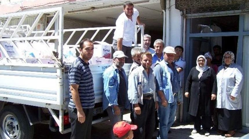 Besni İl&ccedil;esinde Yardıma Muhta&ccedil; Ailelere Gıda Yardımı