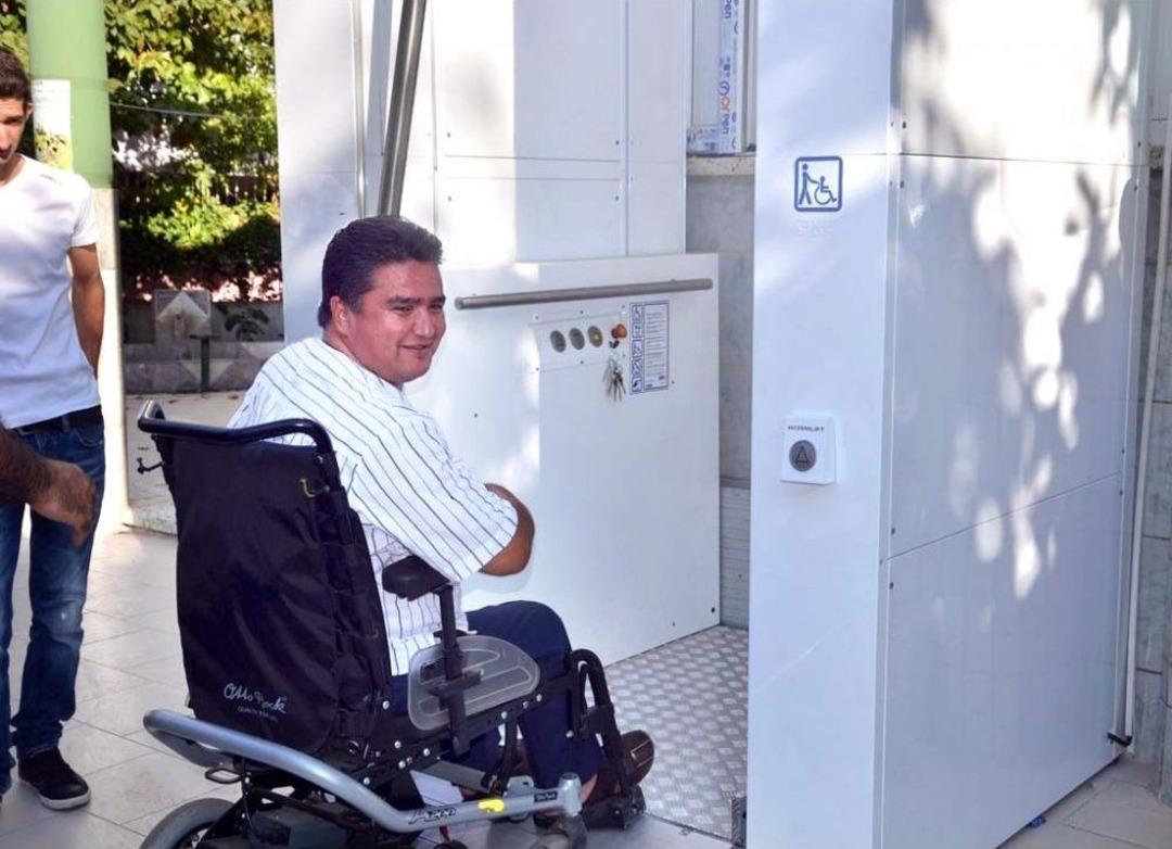 Camiye Asans&ouml;r Yapıldı, Engelliler Kur&rsquo;an &Ouml;ğrenmek I&ccedil;in Kursa Geliyor