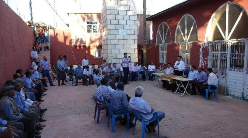 Grup Başkan Vekili Ahmet Aydın Kahta&rsquo;da &Ccedil;eşitli İncelemelerde Bulundu