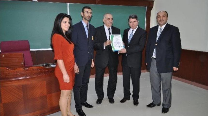 İktisadi Ve İdari Bilimler Fak&uuml;ltesi&rsquo;ne Iso 9001:2008 Kalite Belgesi