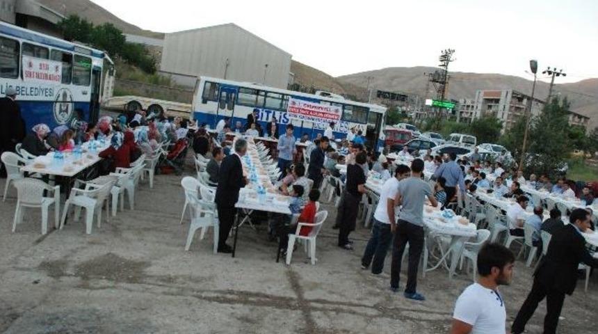 Şehit Yakınları İftar Yemeğinde Bir Araya Geldi