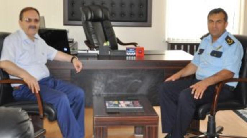 Başkan Şahin&rsquo;den Yeni Emniyet M&uuml;d&uuml;r&uuml;ne Ziyaret