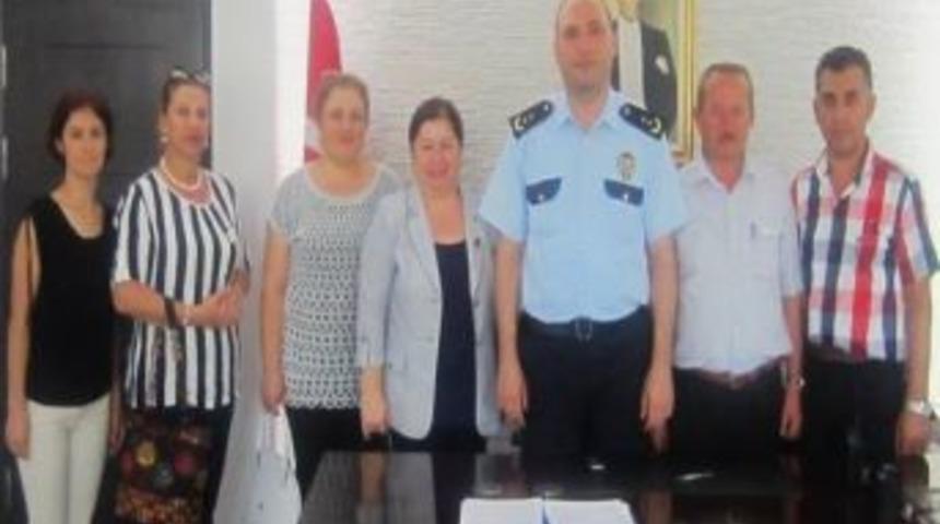 İkinci Bahar Derneğinden Yeni Emniyet M&uuml;d&uuml;r&uuml;ne Ziyaret