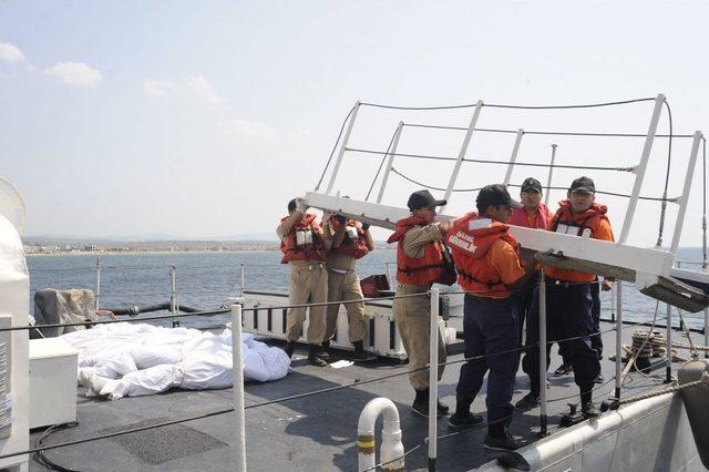 23 Ceset Ve Sağ 4 Kişi Geyikli İskelesi'ne Getirildi