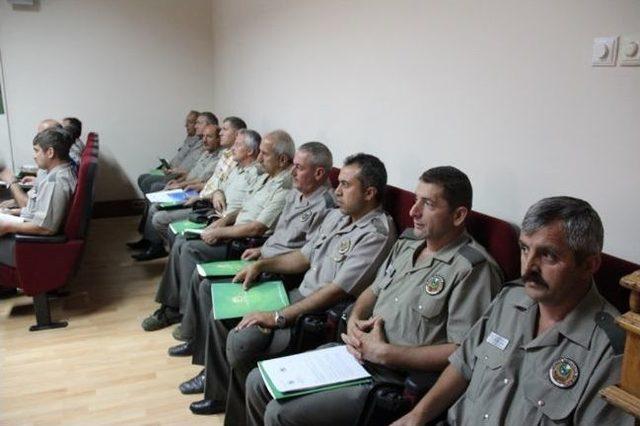 Orman Muhafaza Memurları Eğitimden Geçiyor 1