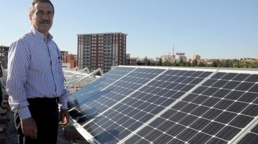Eskişehir&rsquo;de &Ouml;rnek G&uuml;neş Enerji Santrali