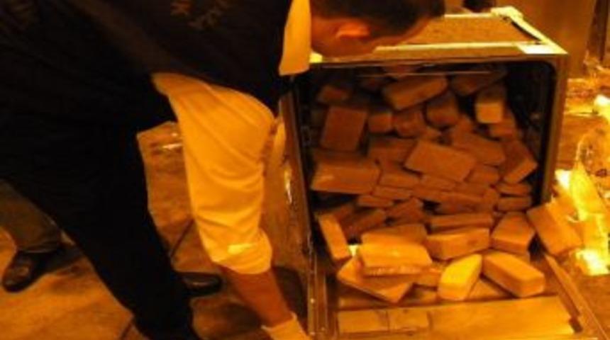 Bulaşık Makinelerinde 717 Kilogram Eroin &Ccedil;ıktı