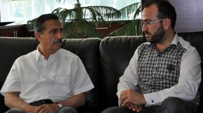 Ali İsmail Korkmaz&rsquo;ın Ağabeyi Başkan Ata&ccedil;&rsquo;ı Ziyaret Etti