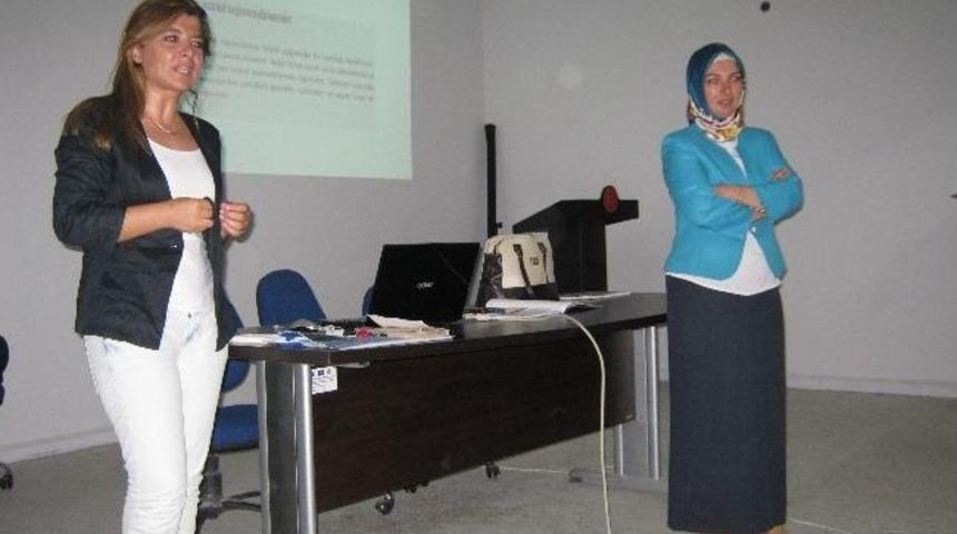 Halk Eğitim Merkezi Kursiyerlerine Talasemi Eğitimi Verildi