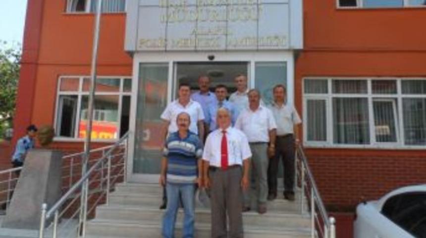 CHP ilçe Teşkilatı Emniyet müdürünü ziyaret etti