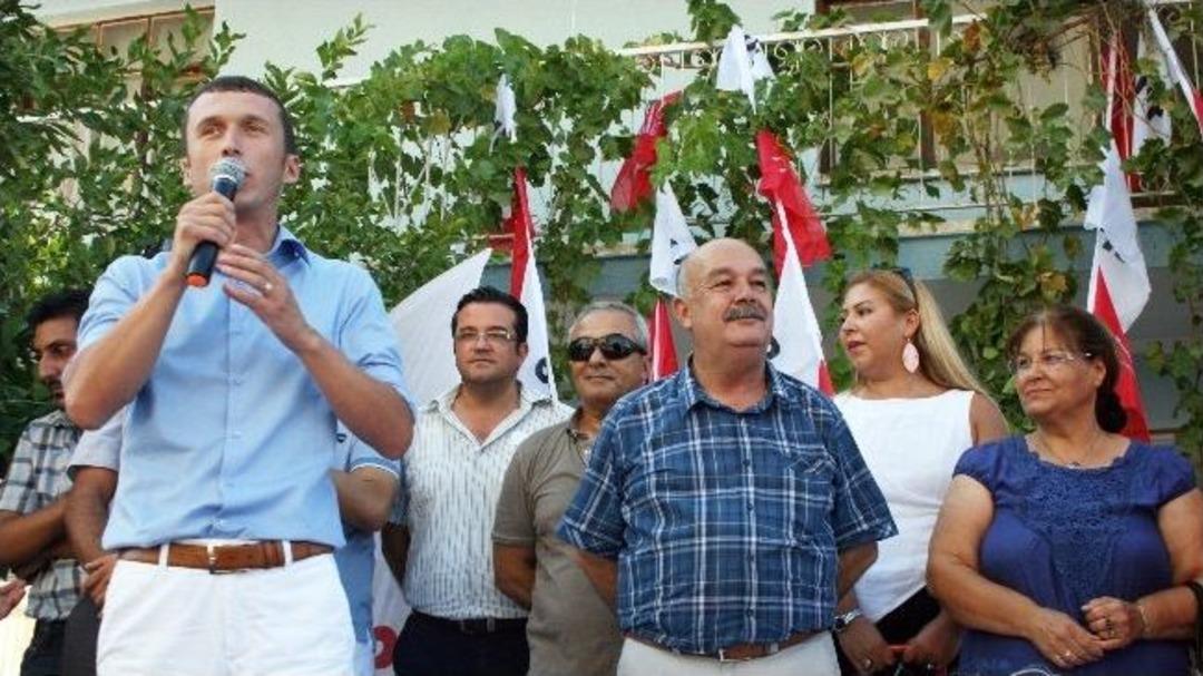 Didim&rsquo;de Kamacı&rsquo;dan Miting Gibi Adaylık A&ccedil;ıklamas*