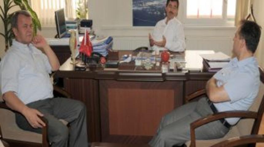 Merkezefendi Kaymakamı G&ouml;r&uuml;c&uuml;, Tanışma Ziyaretlerine Başladı