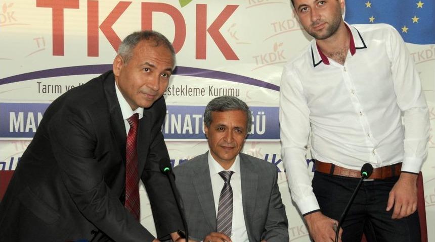 Manisa'da AB'den Hibe Alacaklarla S&ouml;zleşme Imzalandı