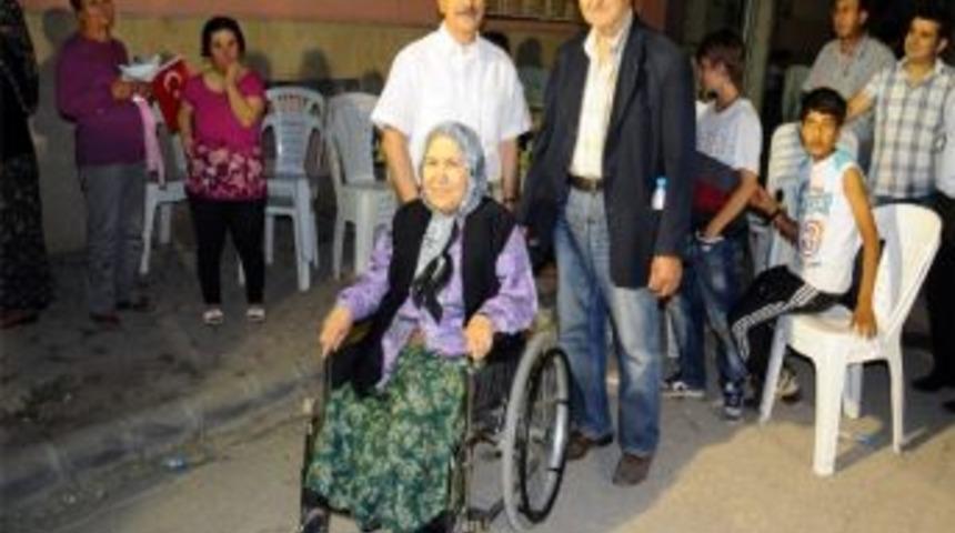 Necmiye Teyzein Tekerlekli Sandalye Sevinci