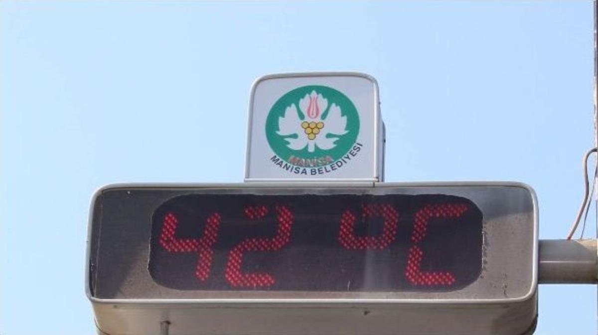 (&ouml;zel Haber) Manisa'da Termometreler 42 Dereceyi G&ouml;sterdi