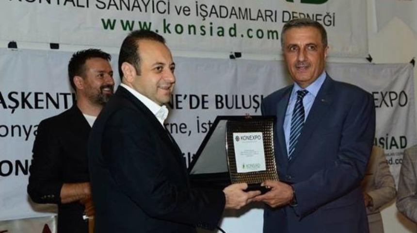 Davutoğlu Ve M&uuml;ezzinoğlu'ndan Konexpo 2 Fuarı'na Destek