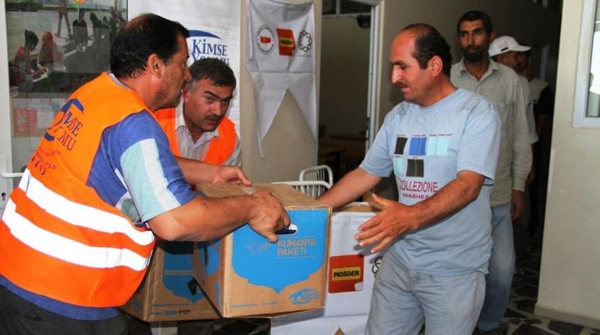 Kimse Yok Mu, Mardin'de 4 Bin Aileye Yardım Yaptı