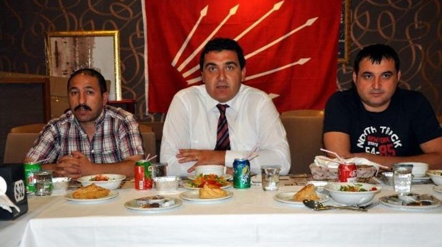 Chp Sivas İl Teşkilatı Basın Mensuplarıyla, İftarda Bir Araya Geldi