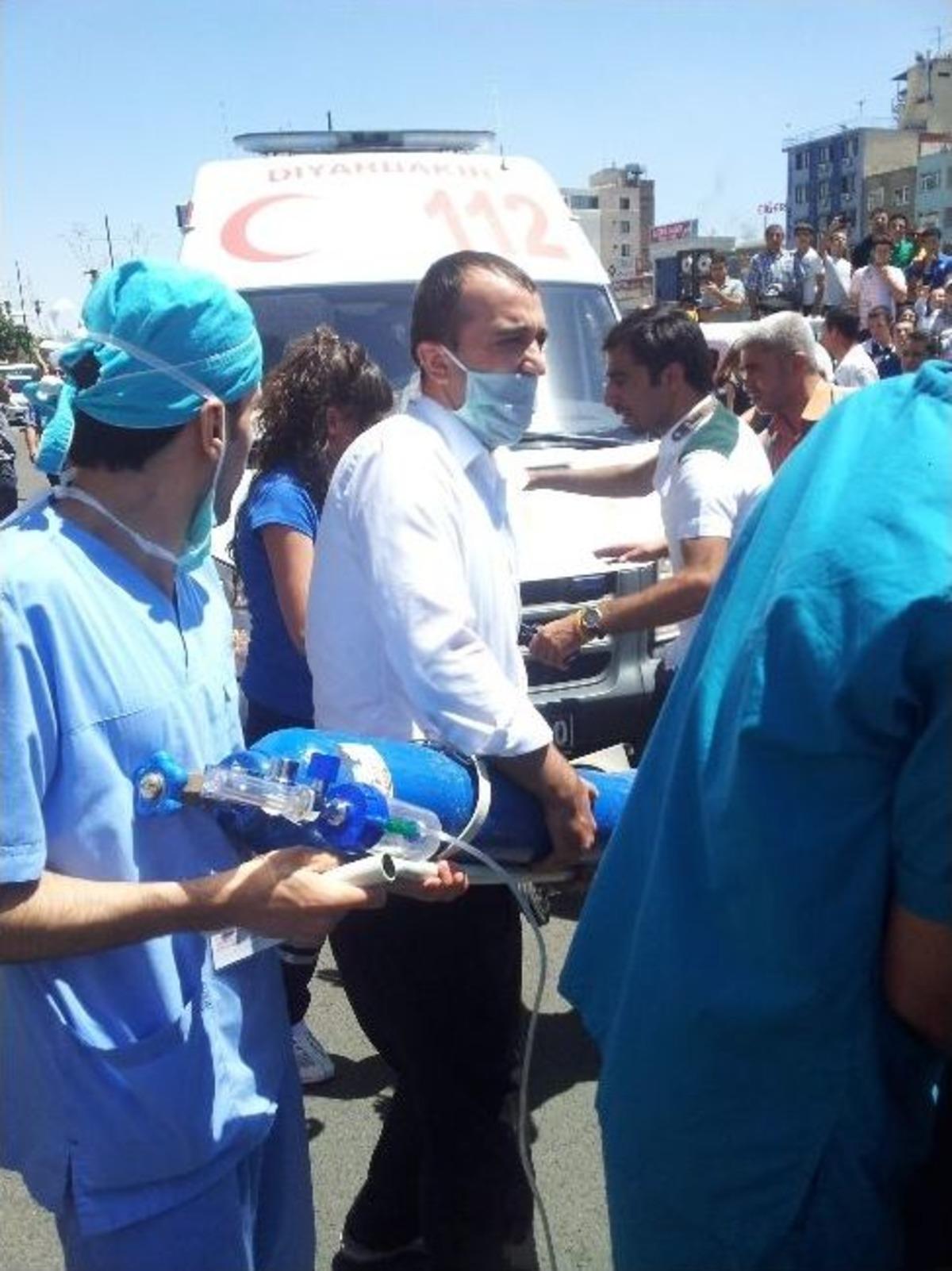 Diyarbakır&rsquo;da Hastane Yangını