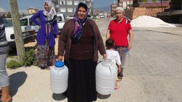 Antakya’nın Merkezınde Su Sıkıntısı Çekıyorlar