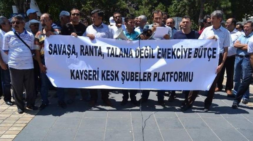 Kesk Kayseri Şubeler Platformundan Basın A&ccedil;ıklaması