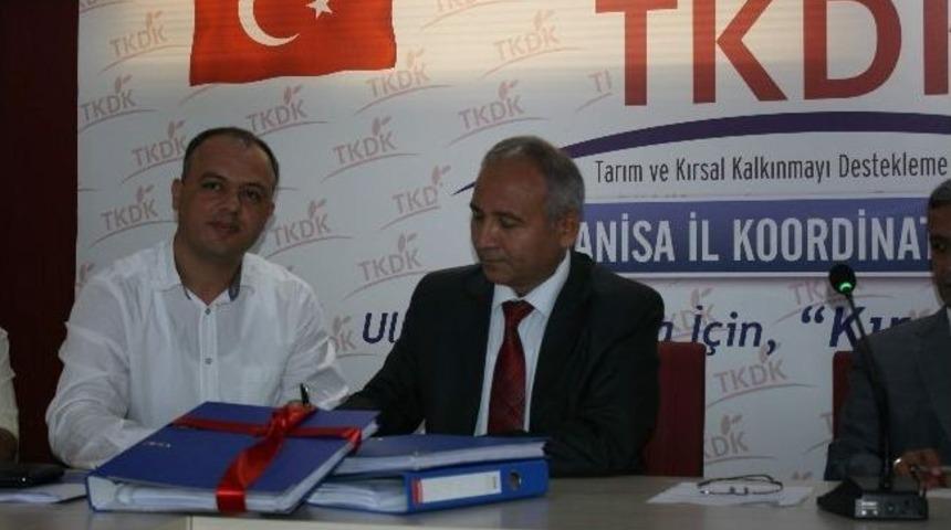 Manisa&rsquo;da Tkdk İki Proje İle S&ouml;zleşme İmzaladı