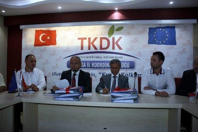 Manisa’da Tkdk İki Proje İle Sözleşme İmzaladı 1