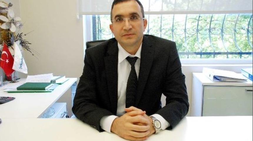 Şekerbank Şubesi'nin Yeni M&uuml;d&uuml;r&uuml; H&uuml;seyin &Ouml;zen