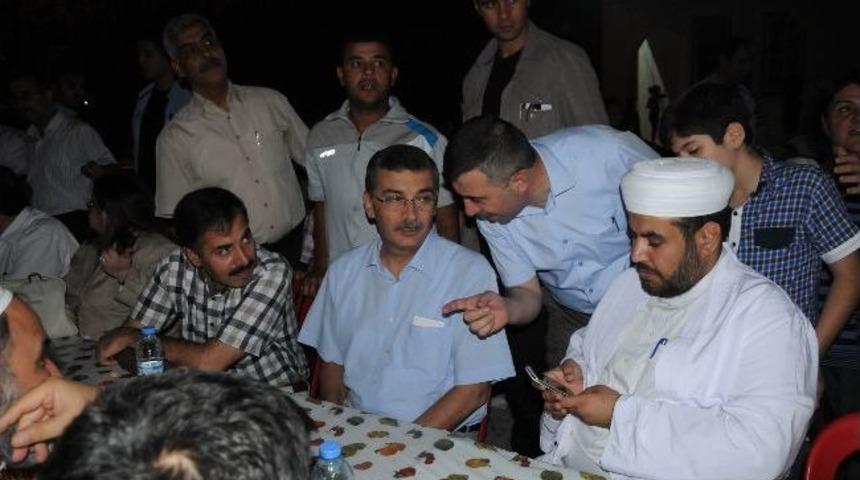 Vali G&uuml;ven&ccedil;, Suriyeli Misafirlerlere Verilen İftar Programına Katıldı