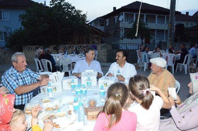 Düzce’de Sancaklar Mahallesinde İftar